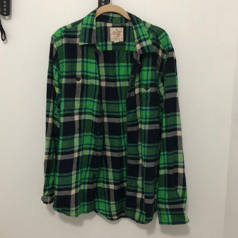 American Eagle heritage flannel
